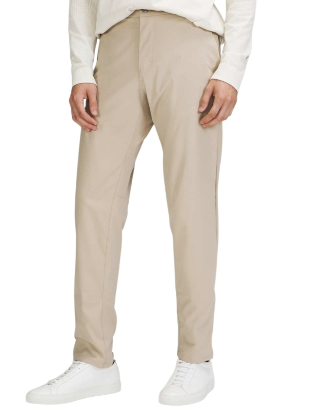 #6054 Tacvasen   Men's Outdoor Sport  Casual Slim Chino Pants - Beige